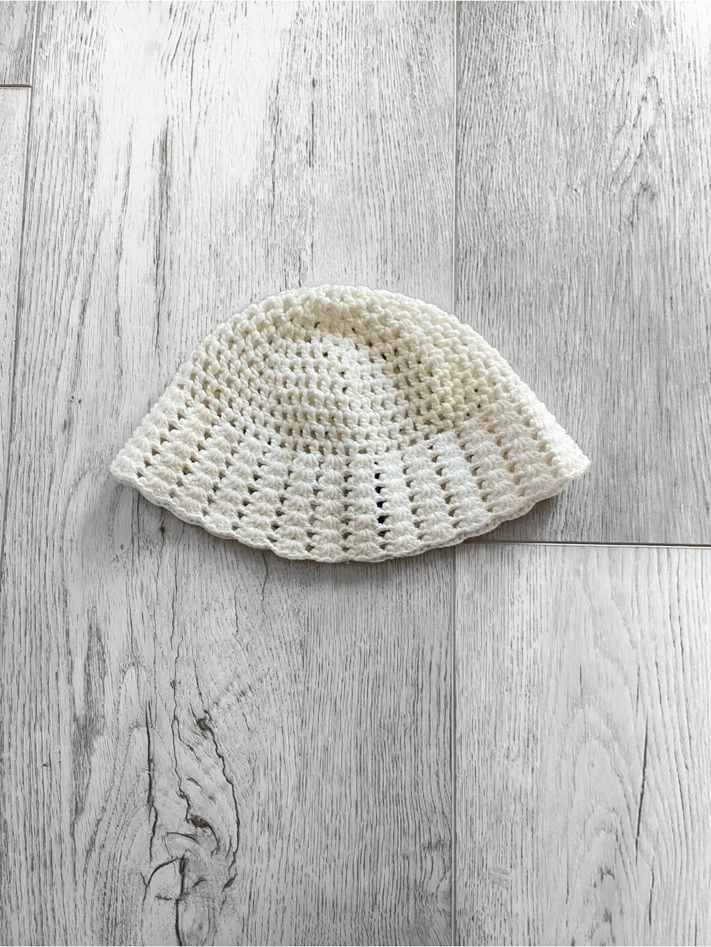 Le Chateau | Cream Crochet Beanie Hat